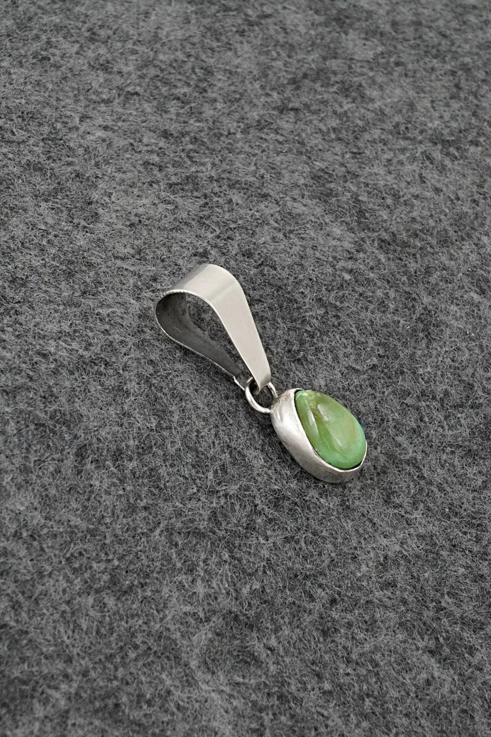 Turquoise & Sterling Silver Pendant - Rosemary Saunders