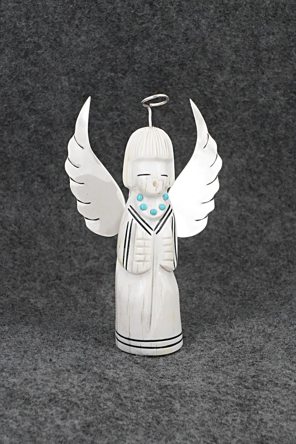 Angel Zuni Fetish Carving - Claudia Peina