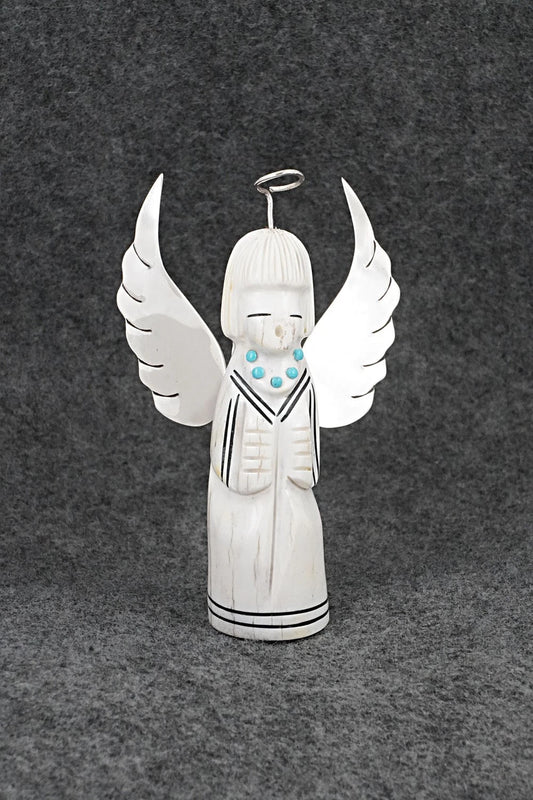 Angel Zuni Fetish Carving - Claudia Peina
