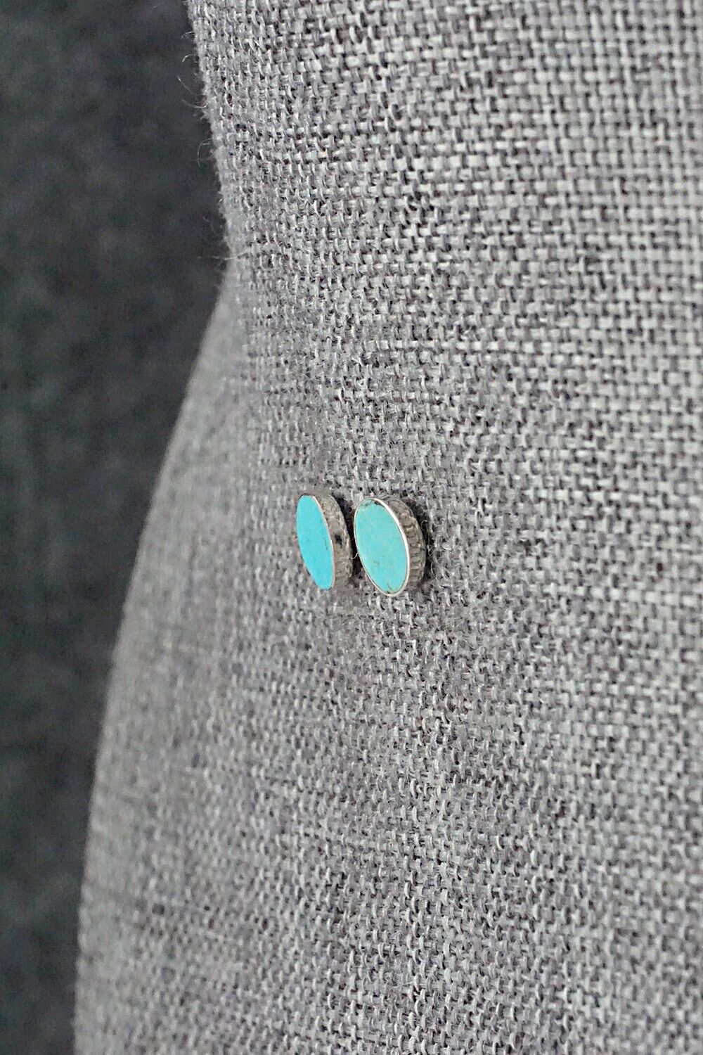 Turquoise & Sterling Silver Earrings - Rebecca Davis