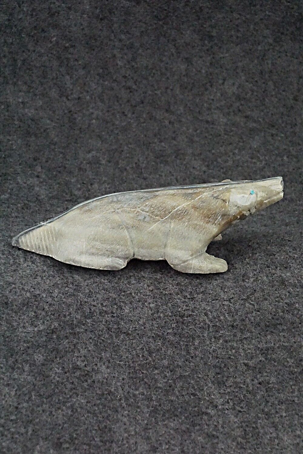 Badger Zuni Fetish Carving - Herbert Him