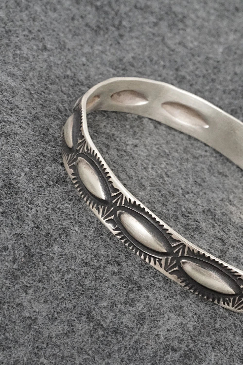 Sterling Silver Bangle Bracelet - Elvira Bill