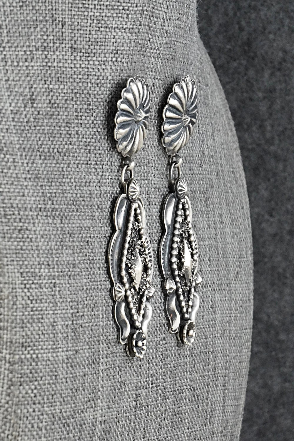 Sterling Silver Earrings - Eugene Charley
