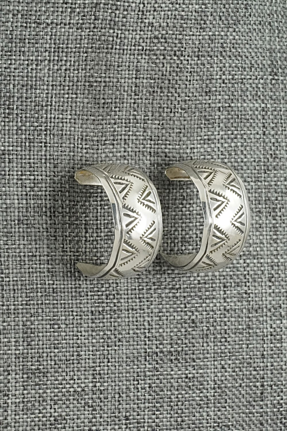 Sterling Silver Hoop Earrings - Nora Ashley