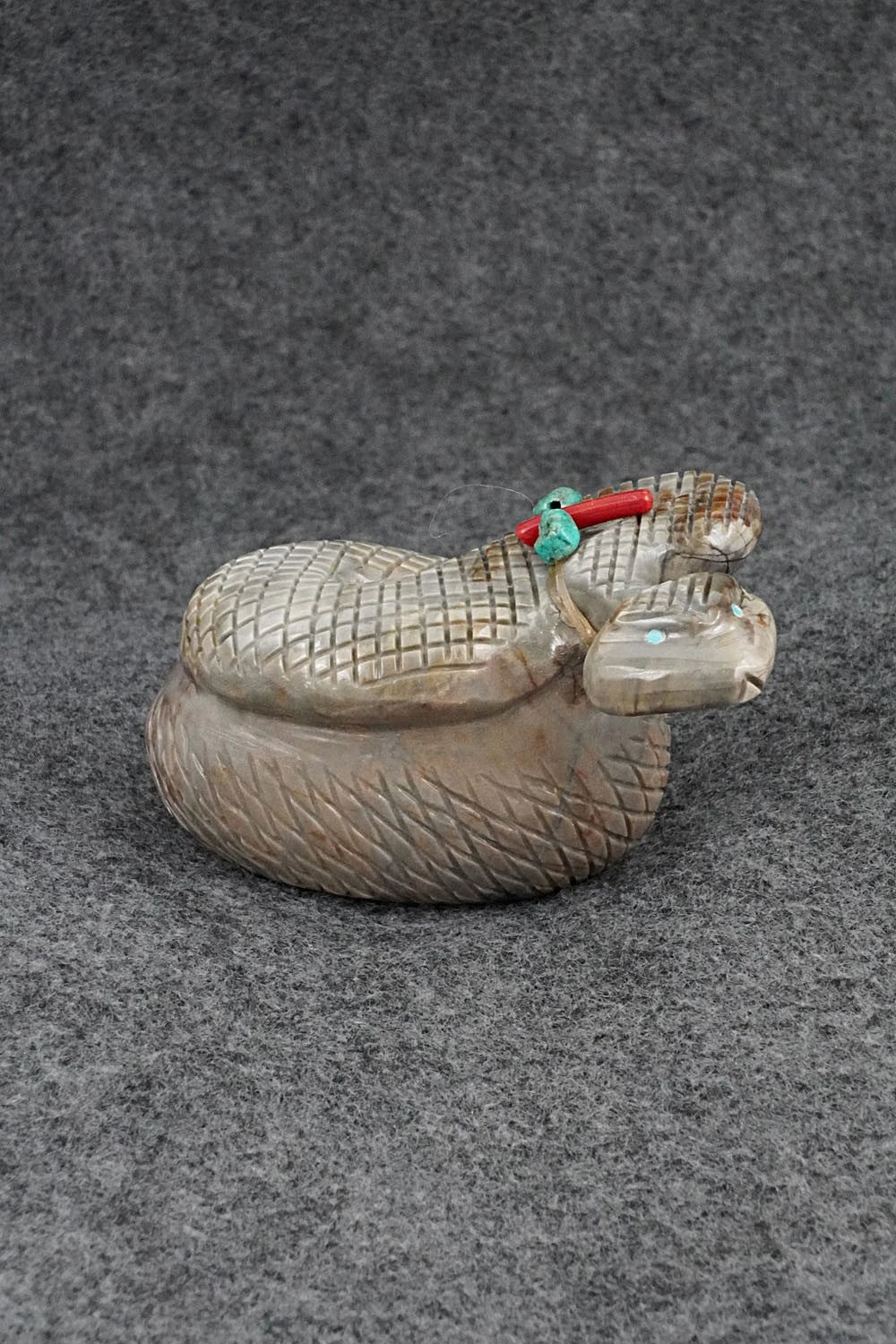 Rattlesnake Zuni Fetish Carving - Paulette & Farlan Quam