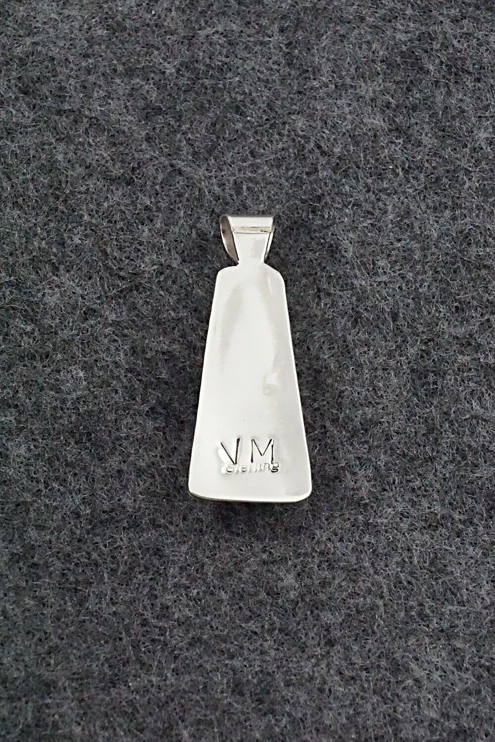 Multi Stone & Sterling Silver Pendant - Victor Martza