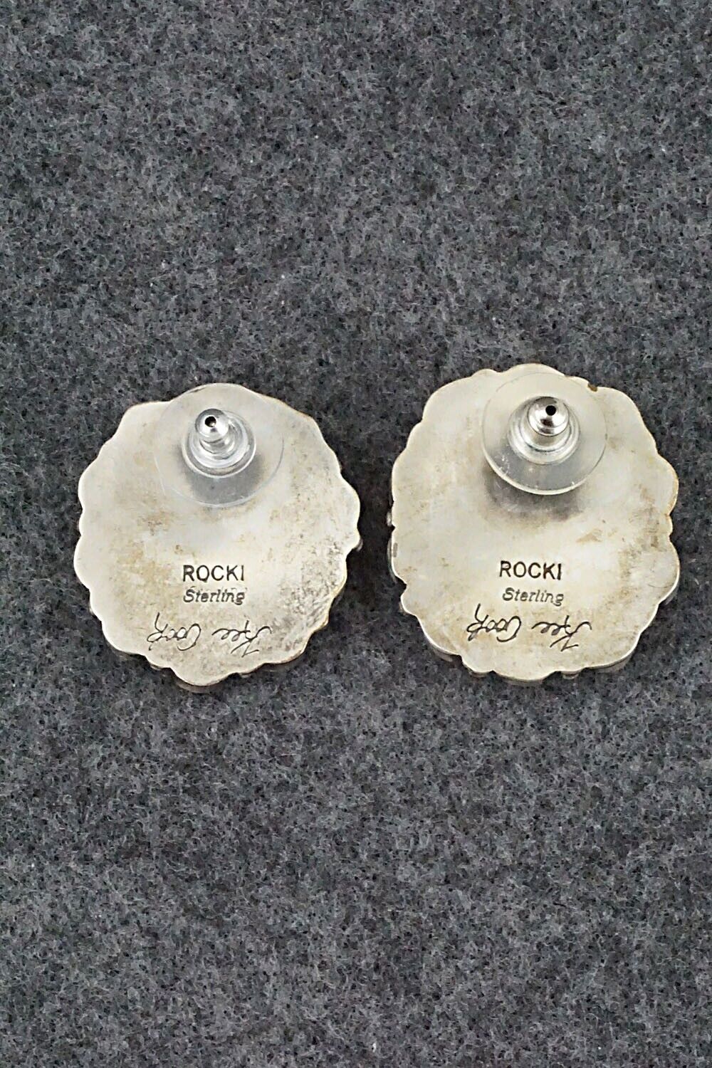Turquoise & Sterling Silver Earrings - Kee Cook