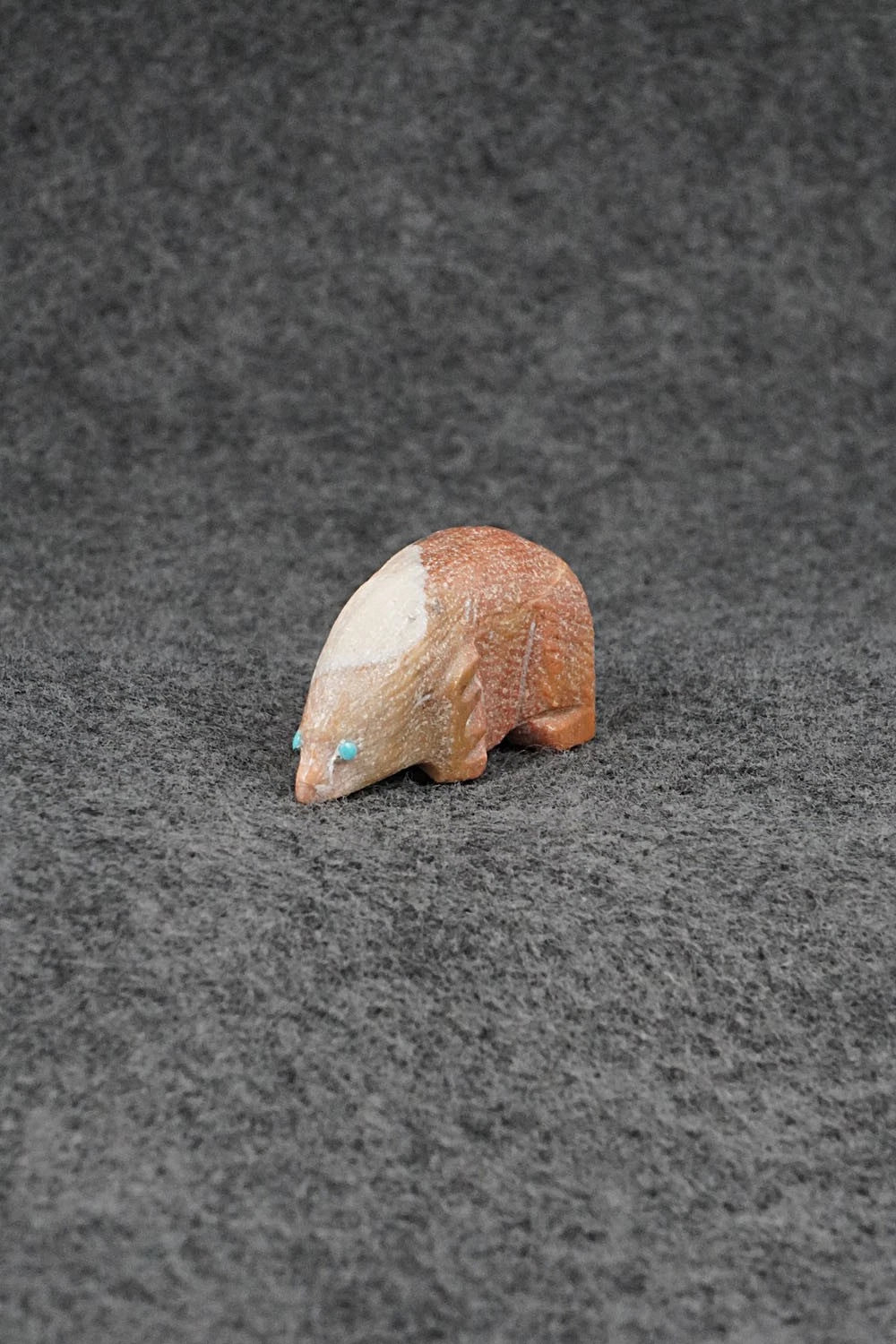 Mole Zuni Fetish Carving - Derrick Kaamasee