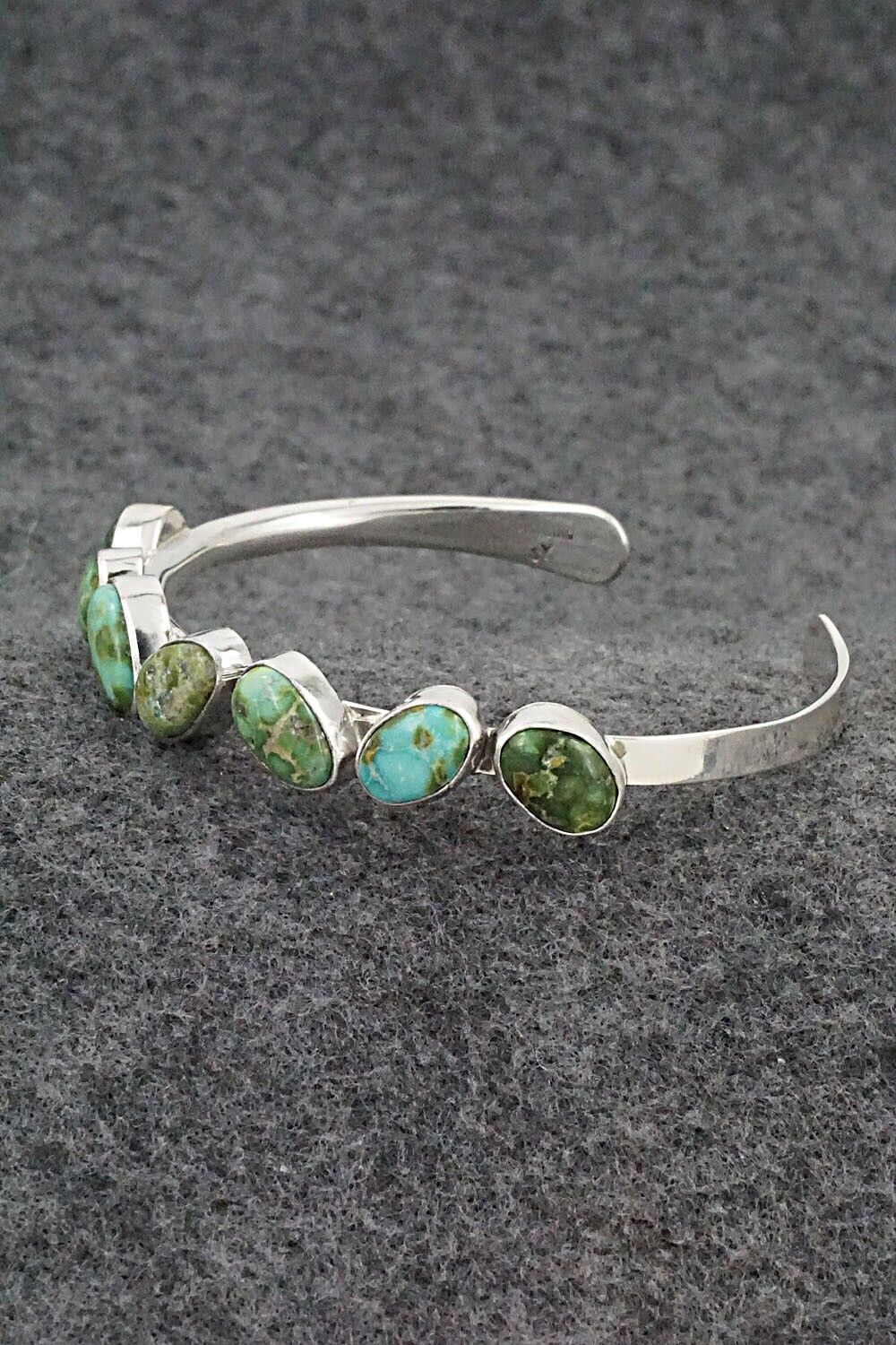 Turquoise & Sterling Silver Bracelet - Samuel Yellowhair