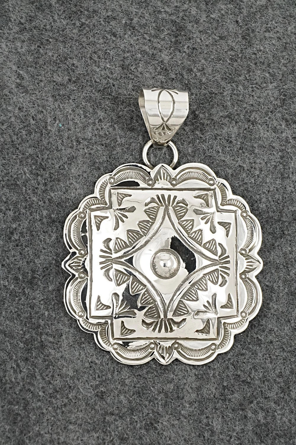 Sterling Silver Pendant - Arnold Blackgoat