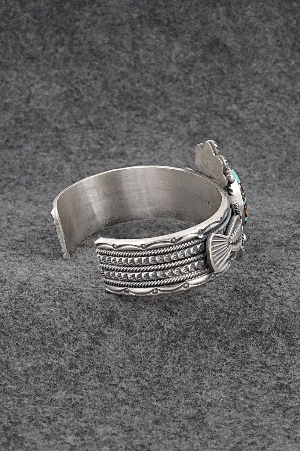 Turquoise & Sterling Silver Bracelet - Michael Calladitto