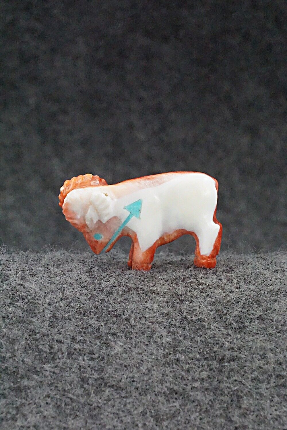 Ram Zuni Fetish Carving - Andres Quandelacy