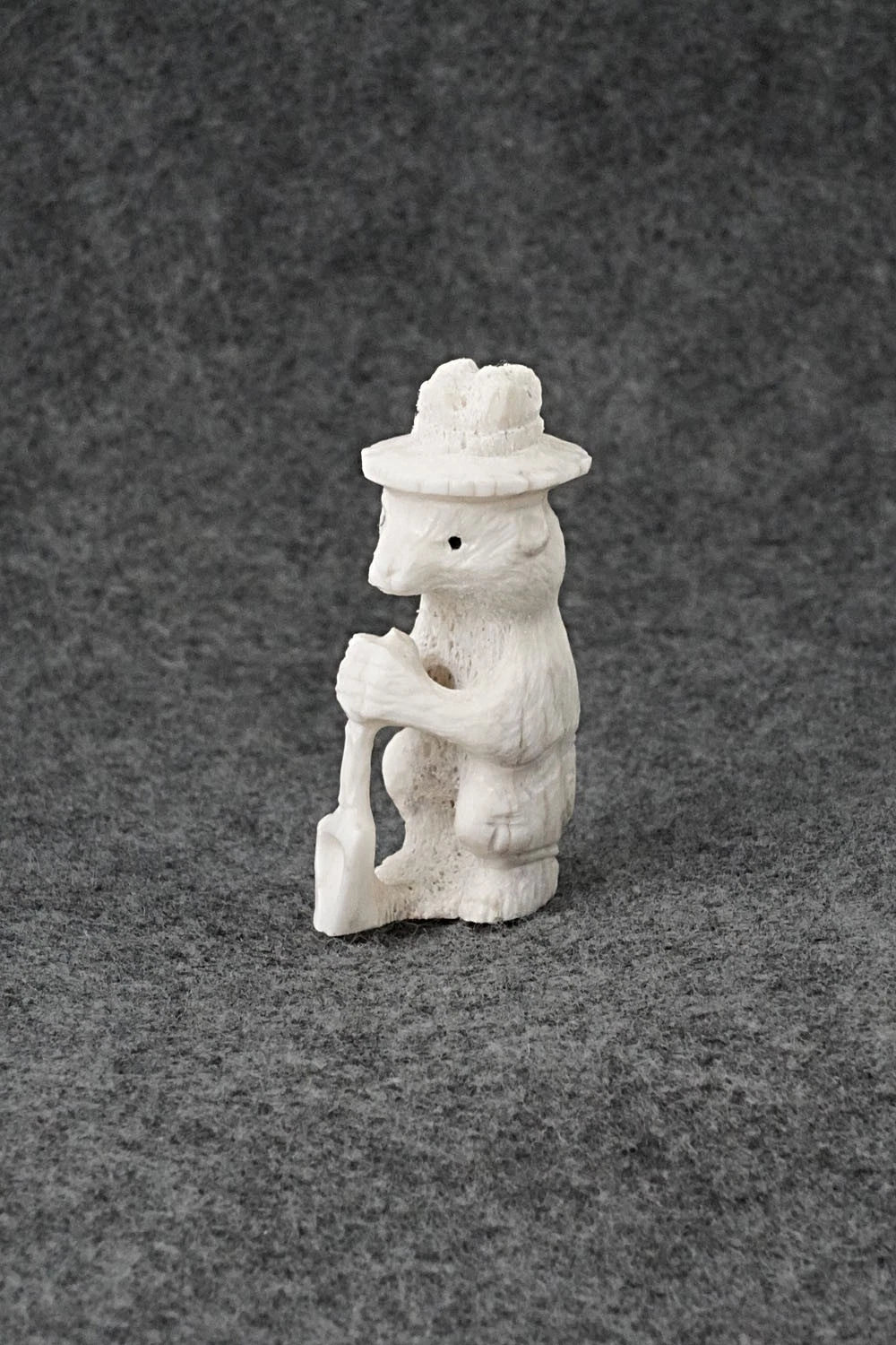 Smokey Bear Zuni Fetish Carving - Chris Peina