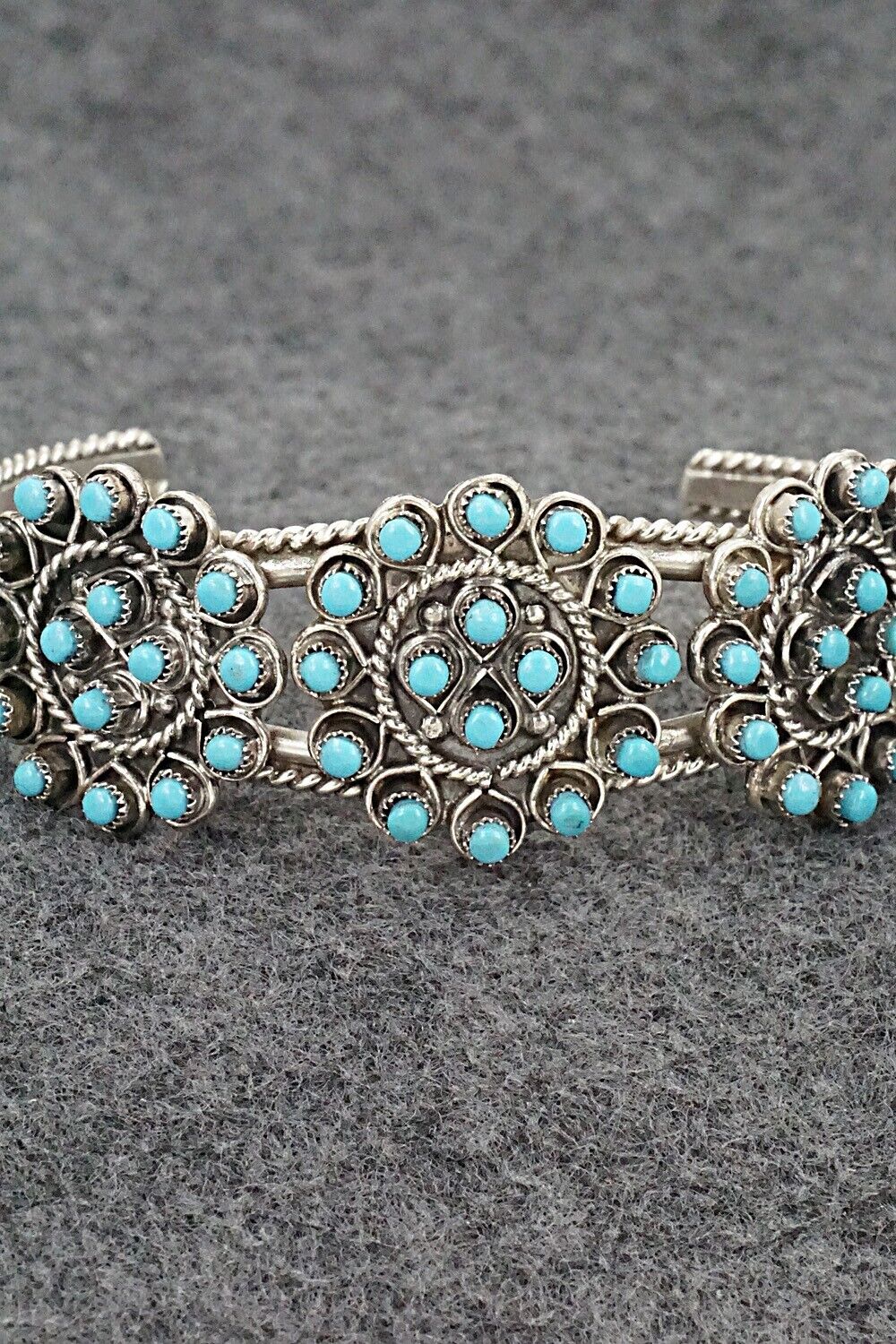 Turquoise & Sterling Silver Bracelet - Wayne Johnson