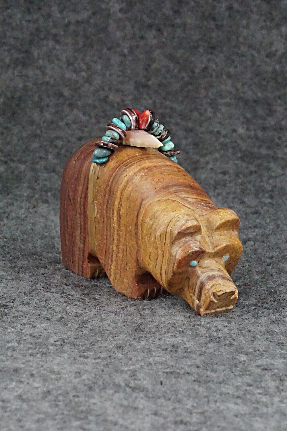 Bear Zuni Fetish Carving - Douglas Martza