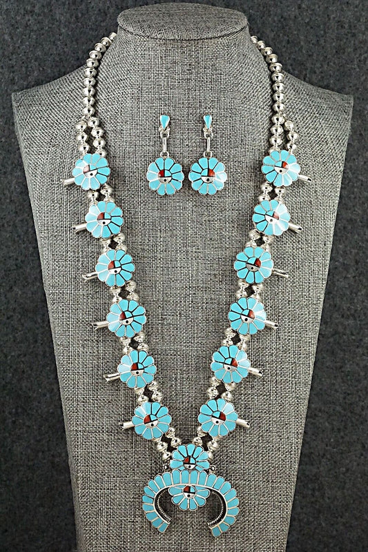 Multi Color Squash Blossom Necklace – Seven Songbirds Boutique