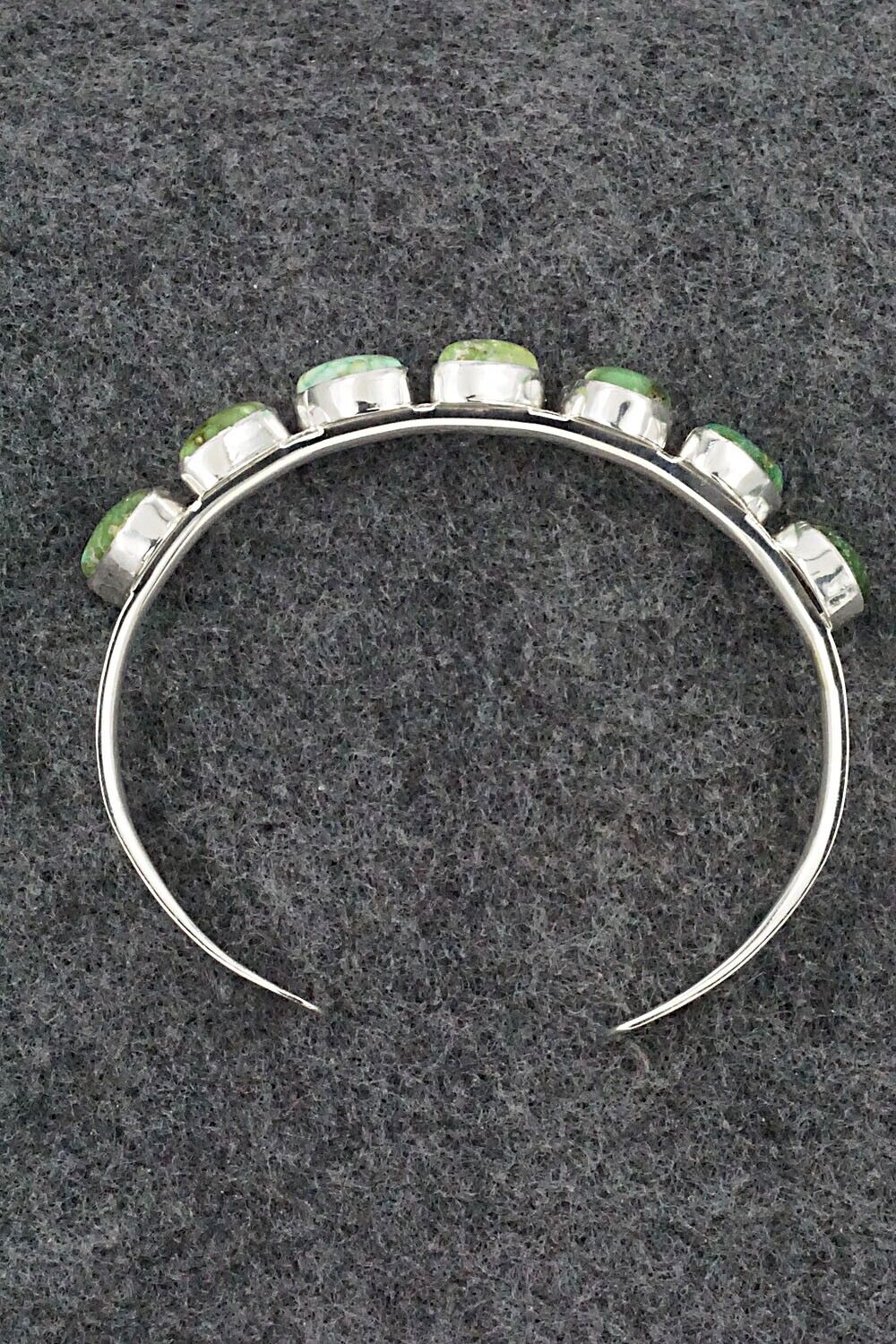 Turquoise & Sterling Silver Bracelet - Samuel Yellowhair