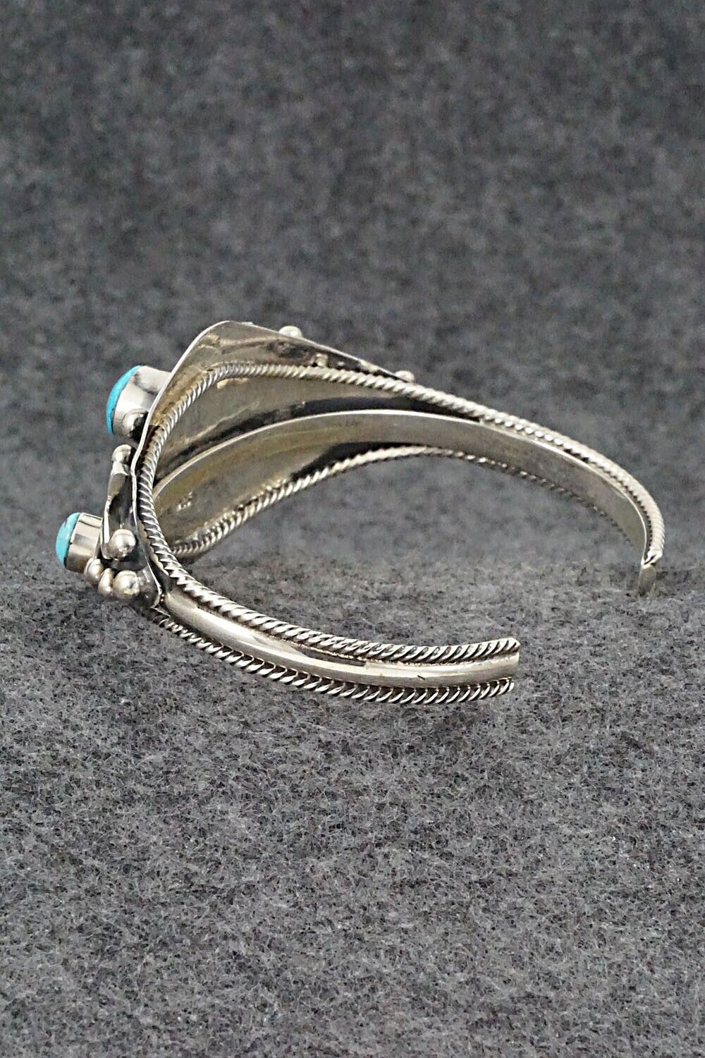 Turquoise & Sterling Silver Bracelet - Gregg Yazzie