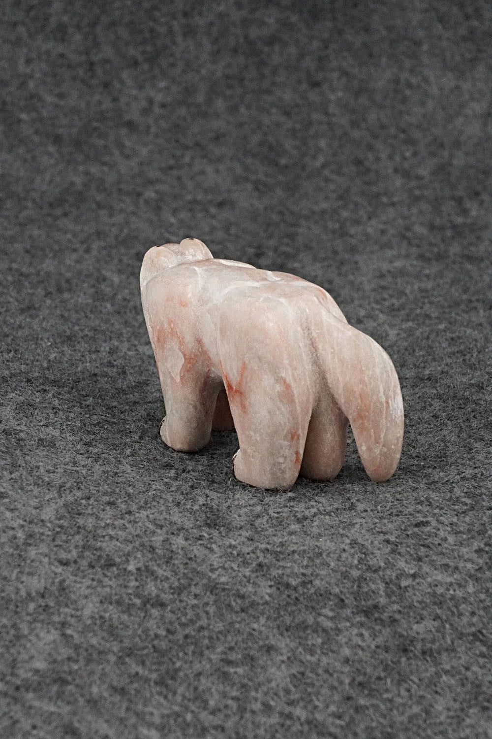 Wolf Zuni Fetish Carving - Rick Kallestewa