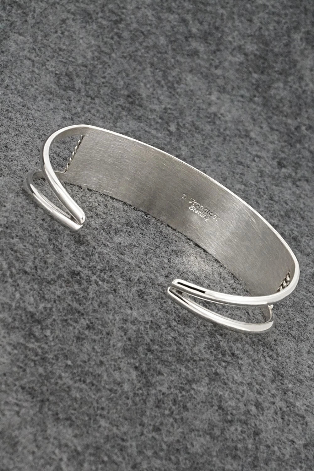 Lapis & Sterling Silver Bracelet - Roland Francisco