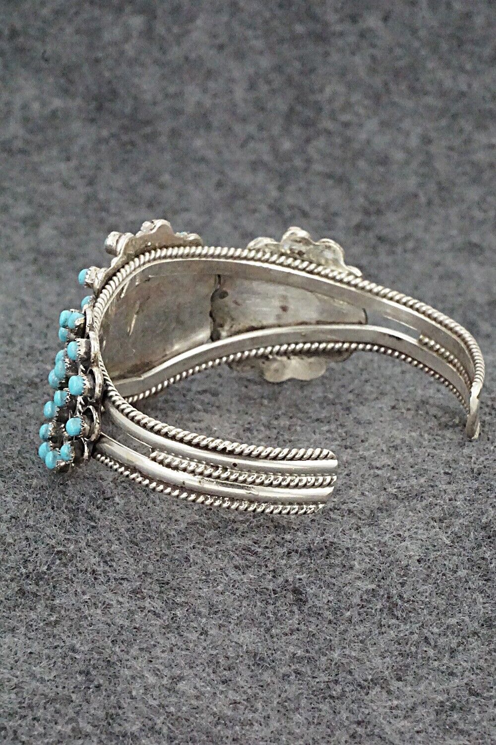 Turquoise & Sterling Silver Bracelet - Wayne Johnson