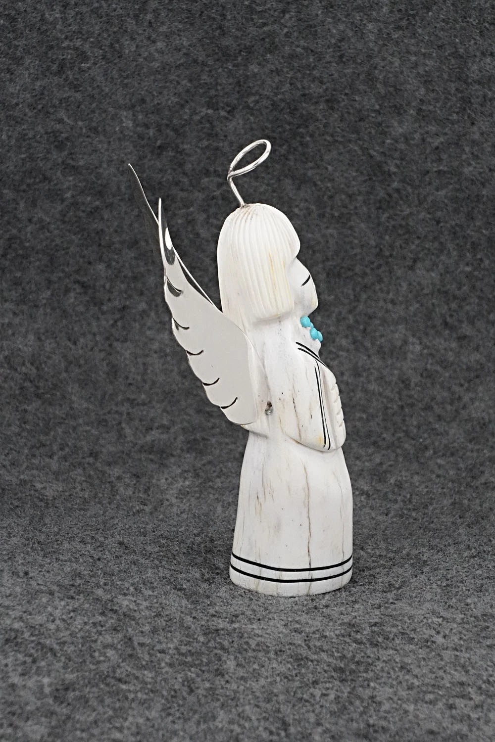 Angel Zuni Fetish Carving - Claudia Peina