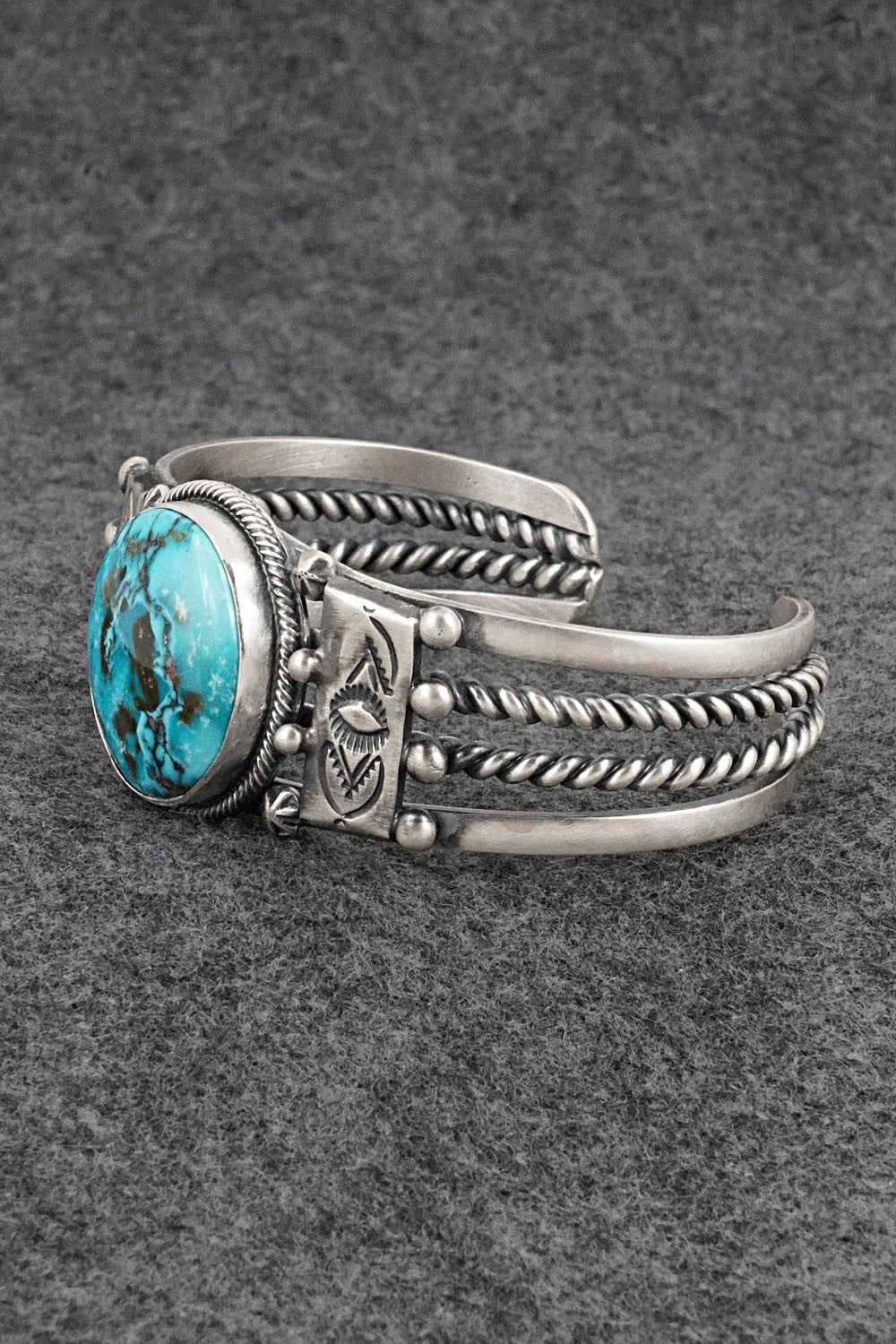 Turquoise & Sterling Silver Bracelet - Daniel Benally