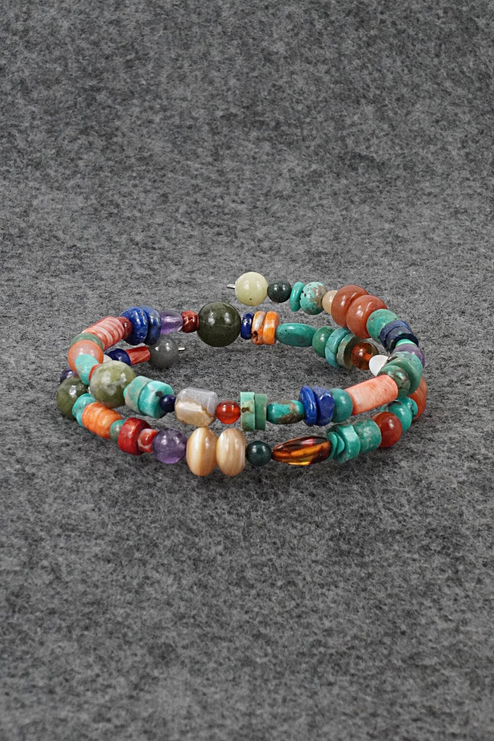 Multi-Stone Beaded Bracelet - Helen Tsosie