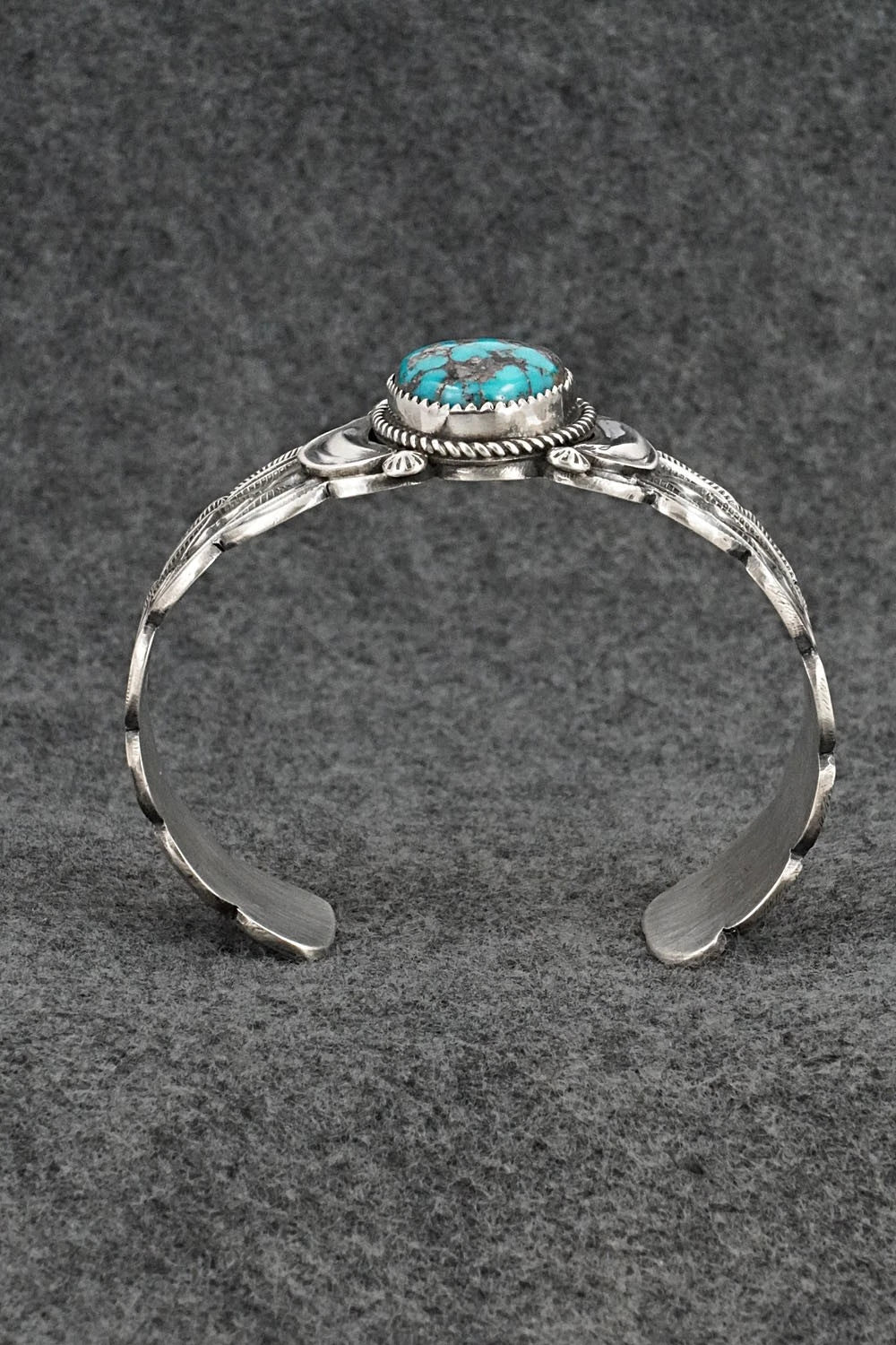 Turquoise & Sterling Silver Bracelet - Tillie Jon