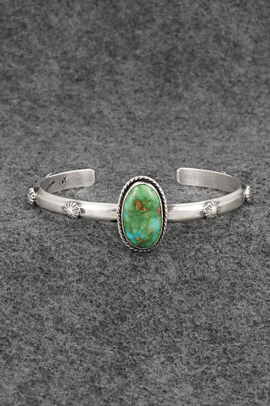 Turquoise & Sterling Silver Bracelet - Samuel Yellowhair