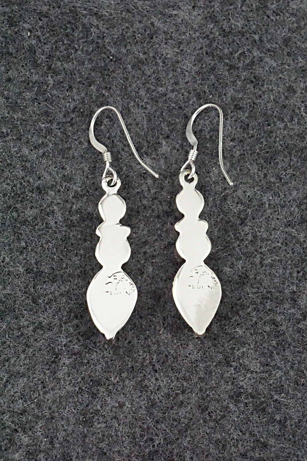 Opalite & Sterling Silver Earrings - Gary Shorty