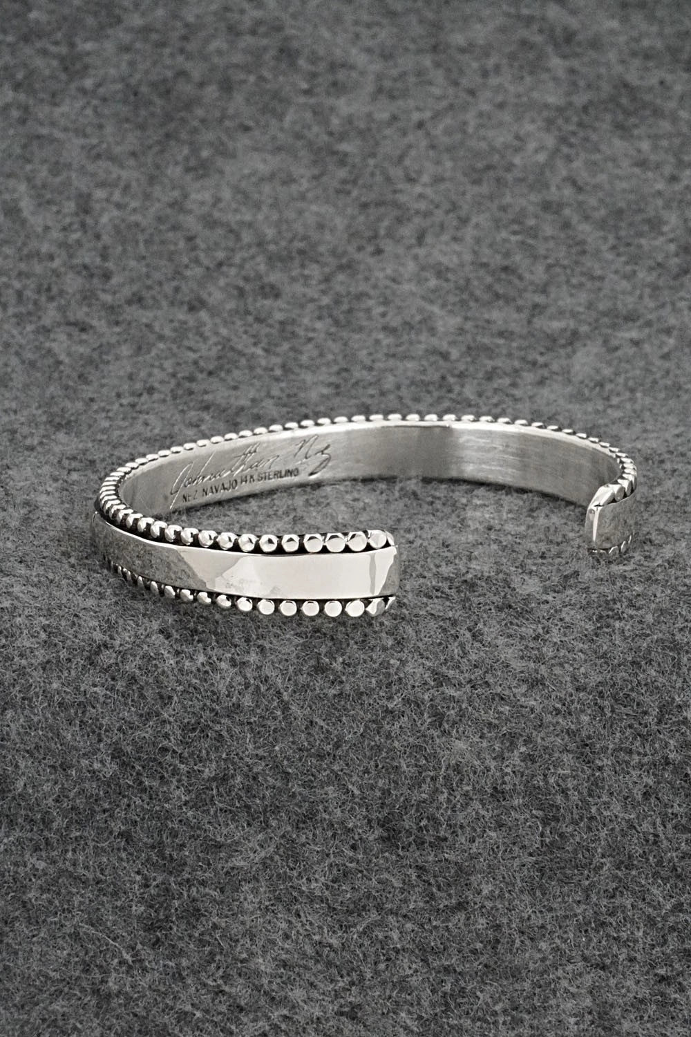 Sterling Silver and 14k Gold Bracelet - Jonathan Nez