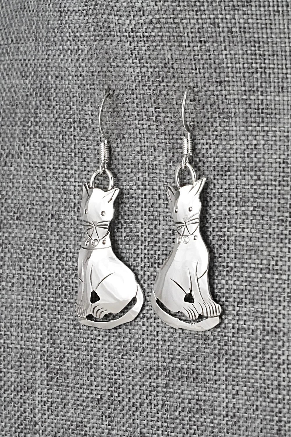 Sterling Silver Earrings - Louise Yazzie