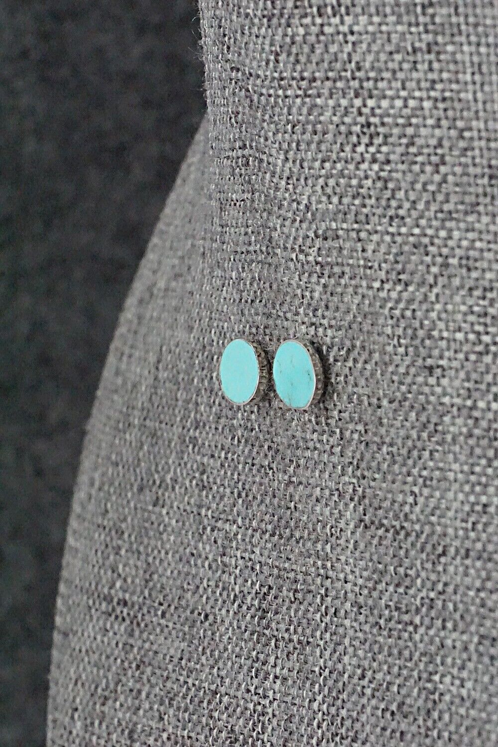 Turquoise & Sterling Silver Earrings - Rebecca Davis