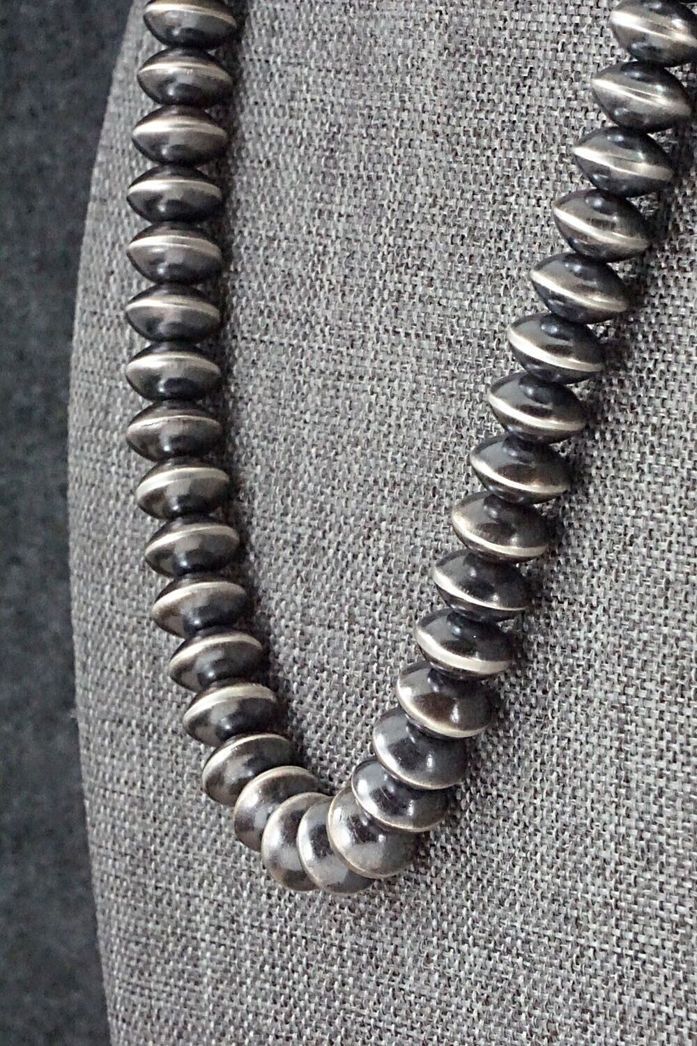 Sterling Silver Navajo Pearl Necklace - Michelle James