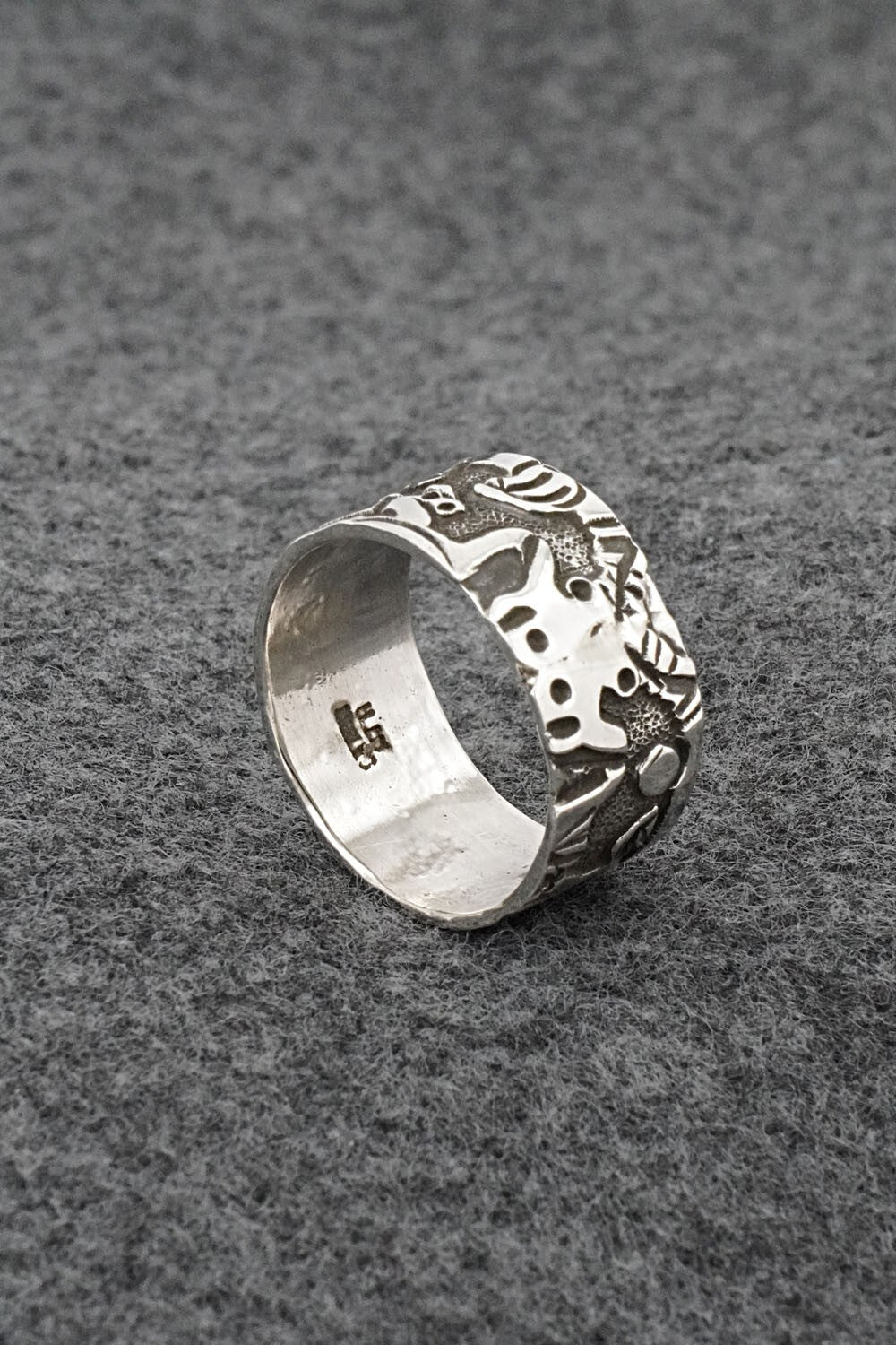 Sterling Silver Ring - Lloyd Becenti - Size 9.5