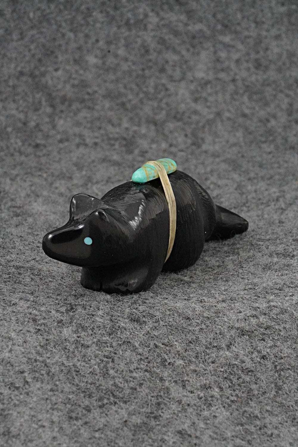 Wolf Zuni Fetish Carving - Herbert Halate