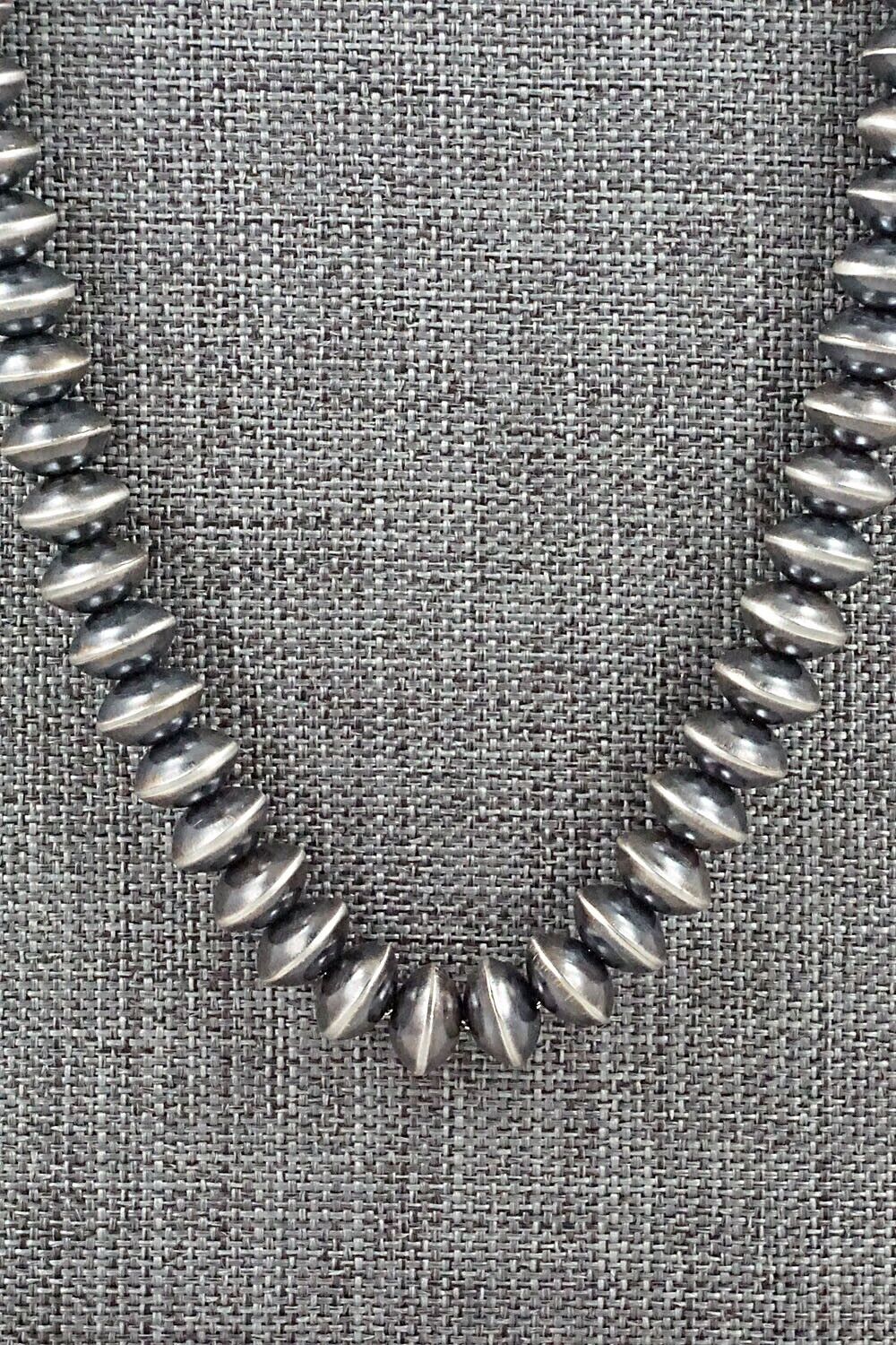 Sterling Silver Navajo Pearl Necklace - Michelle Jameson