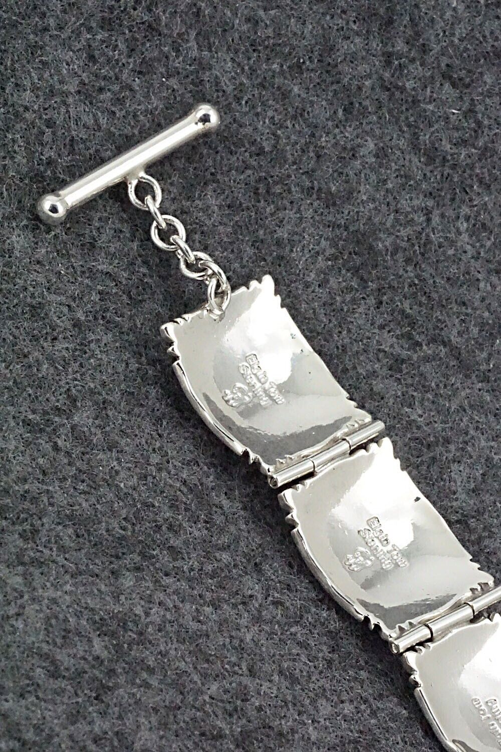 Sterling Silver Link Bracelet - Elgin Tom