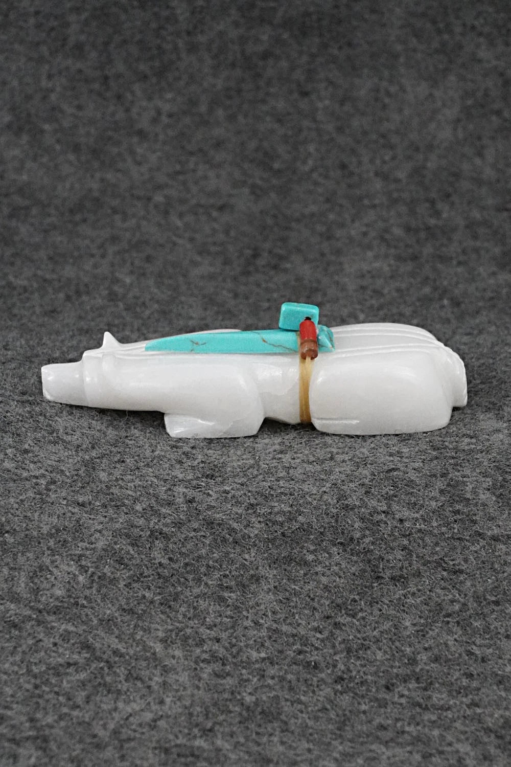 Badger Zuni Fetish Carving - Alex Tsethalakai