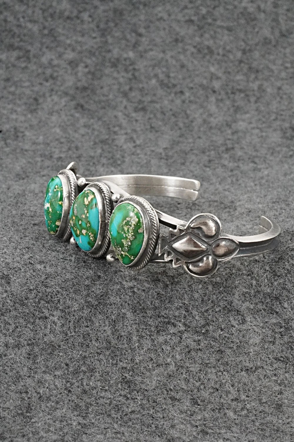 Turquoise & Sterling Silver Bracelet - Sharon McCarthy