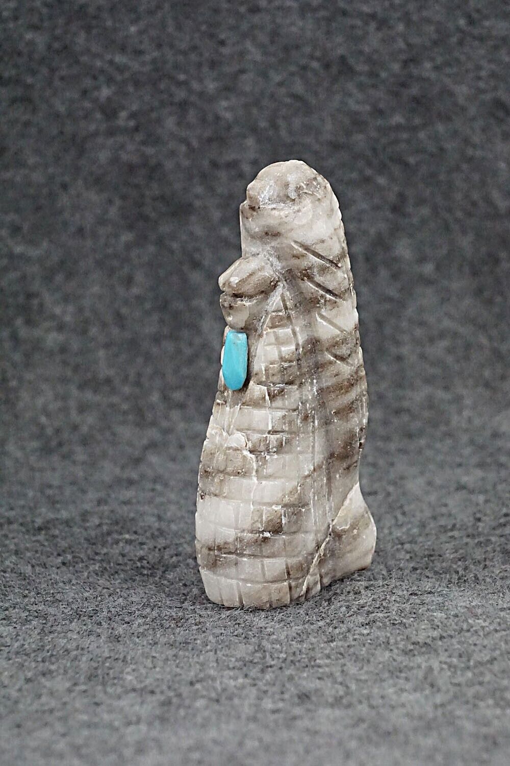 Corn Maiden Zuni Fetish Carving - Vander Tsethlikai