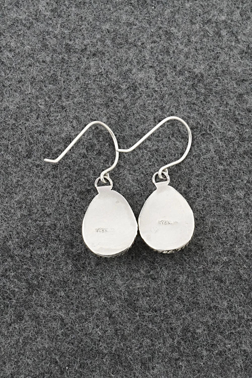 Turquoise & Sterling Silver Earrings - Rosemary Saunders