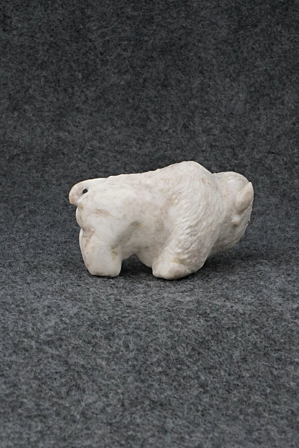 Buffalo Navajo Fetish Carving - Ron Goodluck