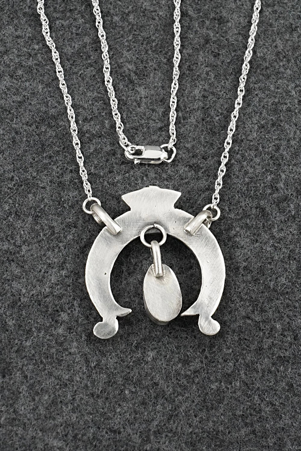 Turquoise & Sterling Silver Necklace - Gary Shorty