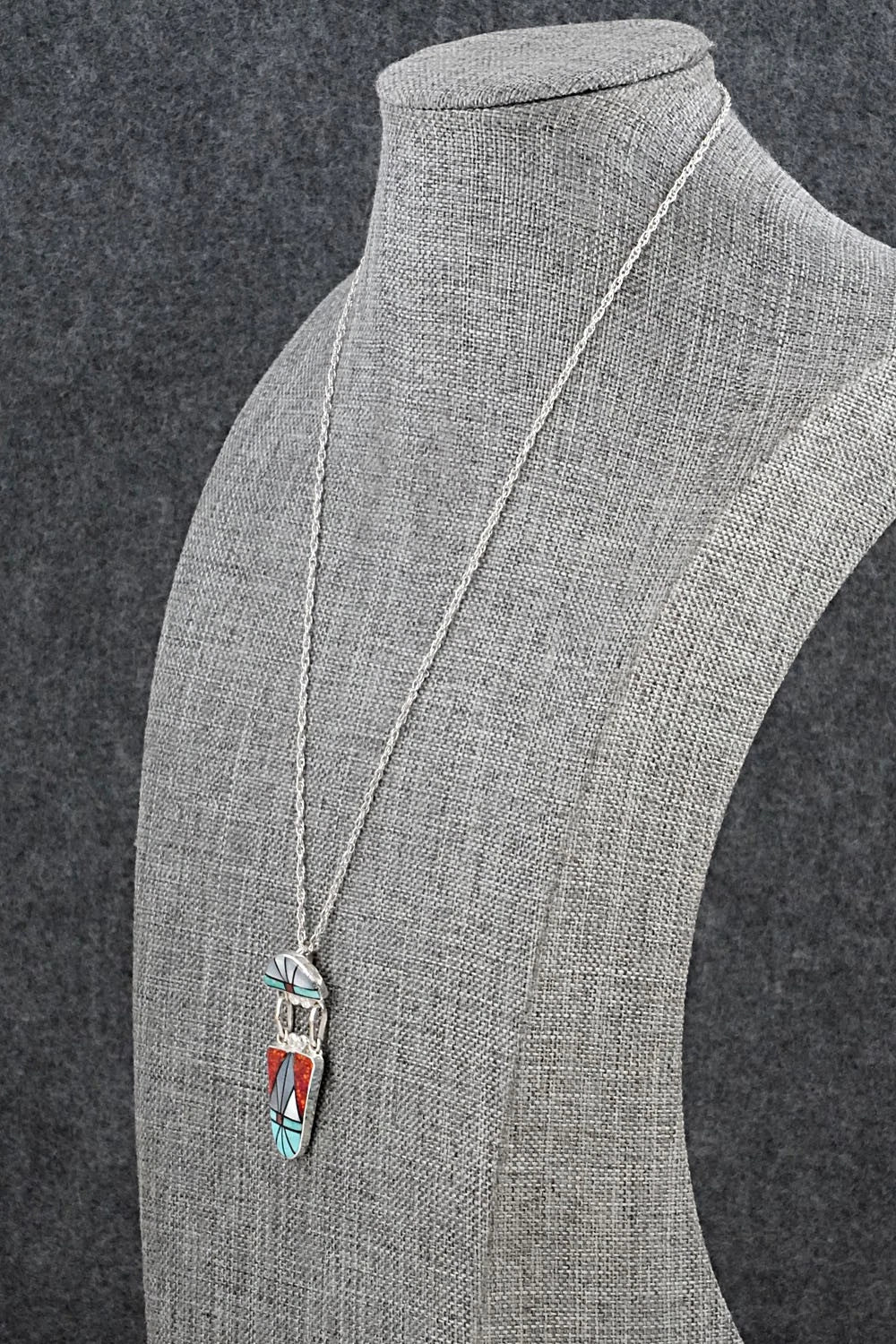 Multi-Stone & Sterling Silver Necklace - Ola Eriacho
