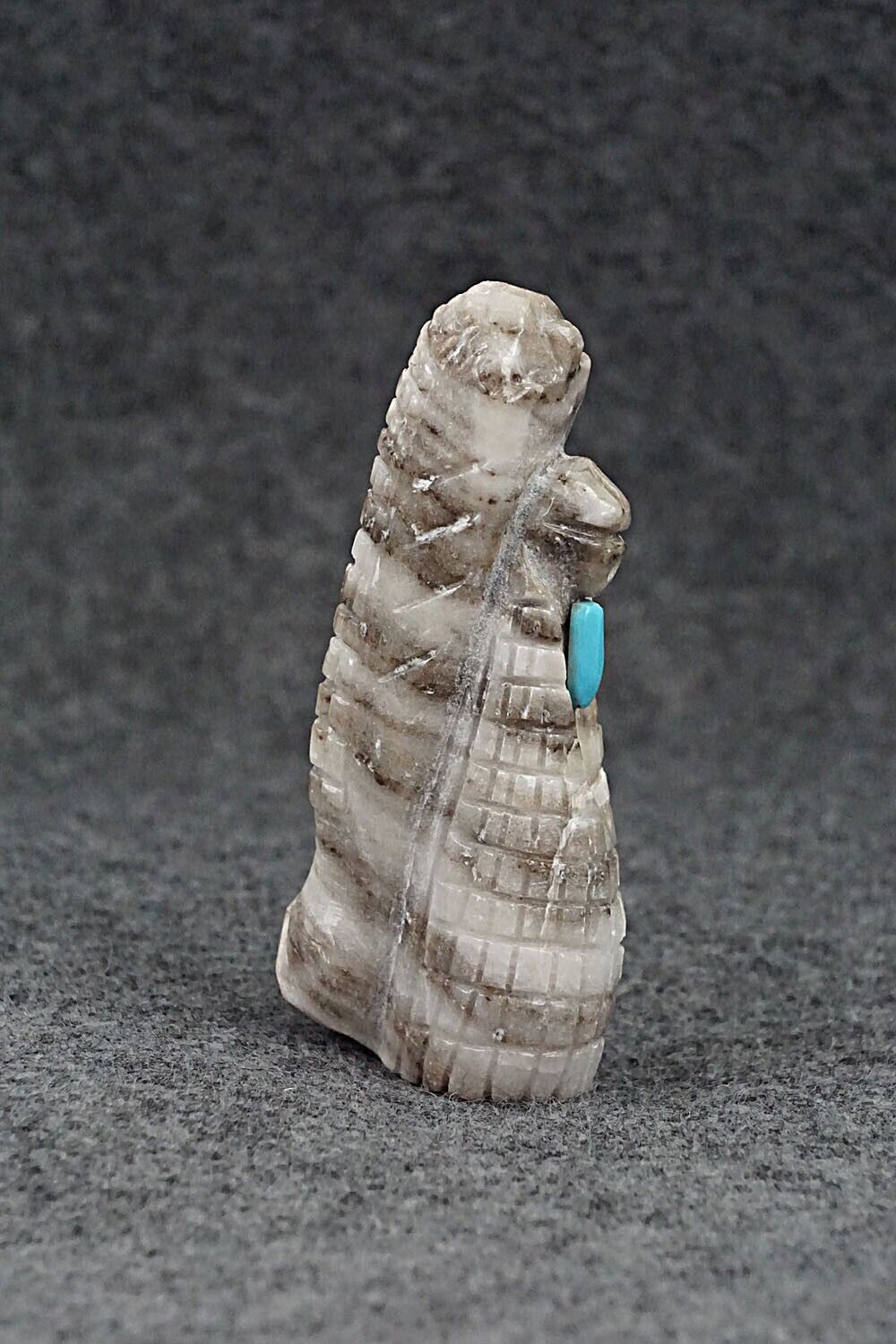 Corn Maiden Zuni Fetish Carving - Vander Tsethlikai
