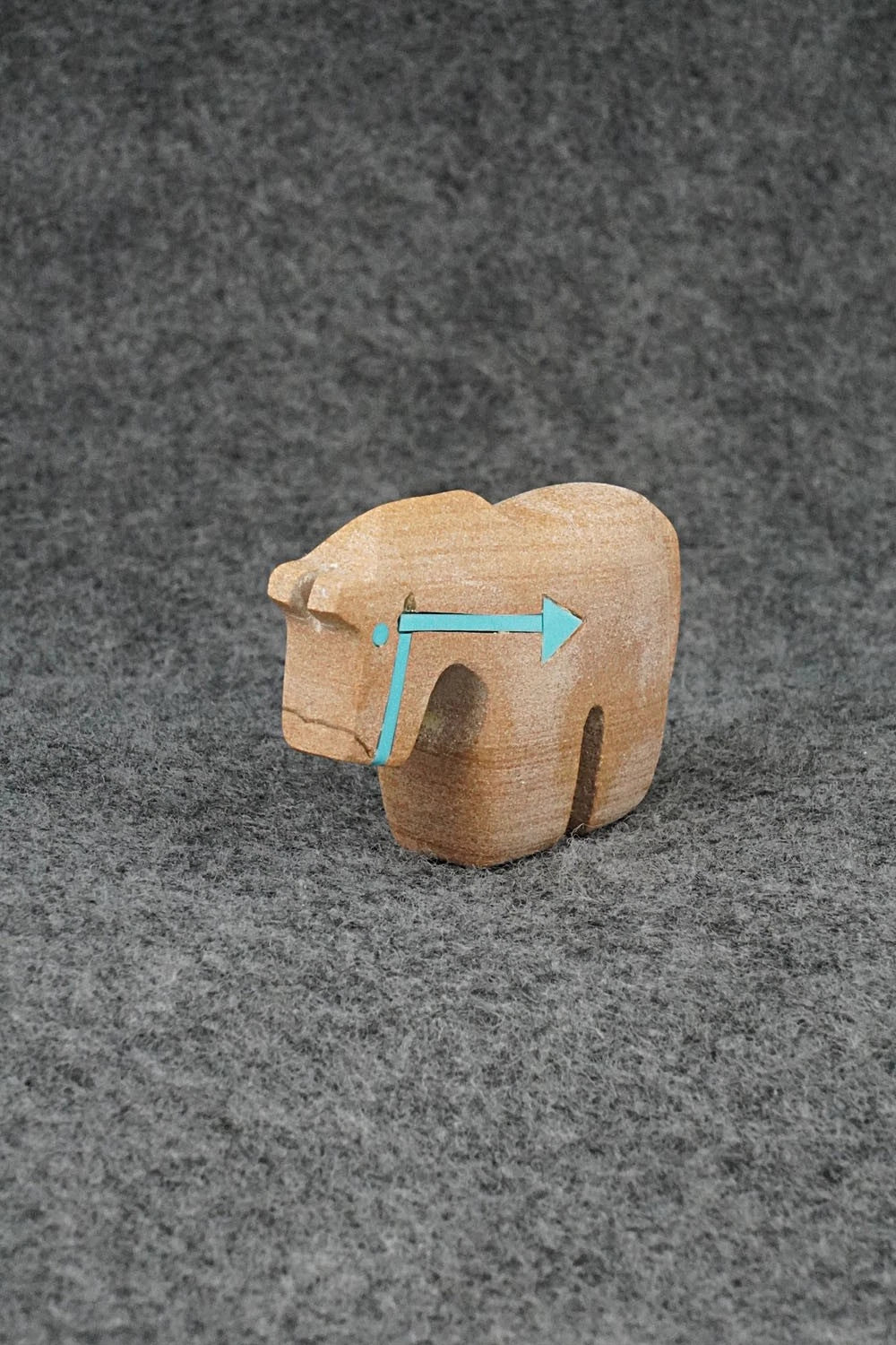 Horse Zuni Fetish Carving - Bernard Laiwakete