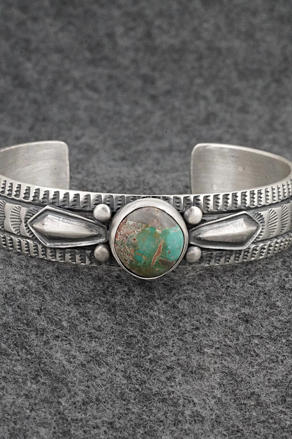 Turquoise & Sterling Silver Bracelet - Randy Boyd