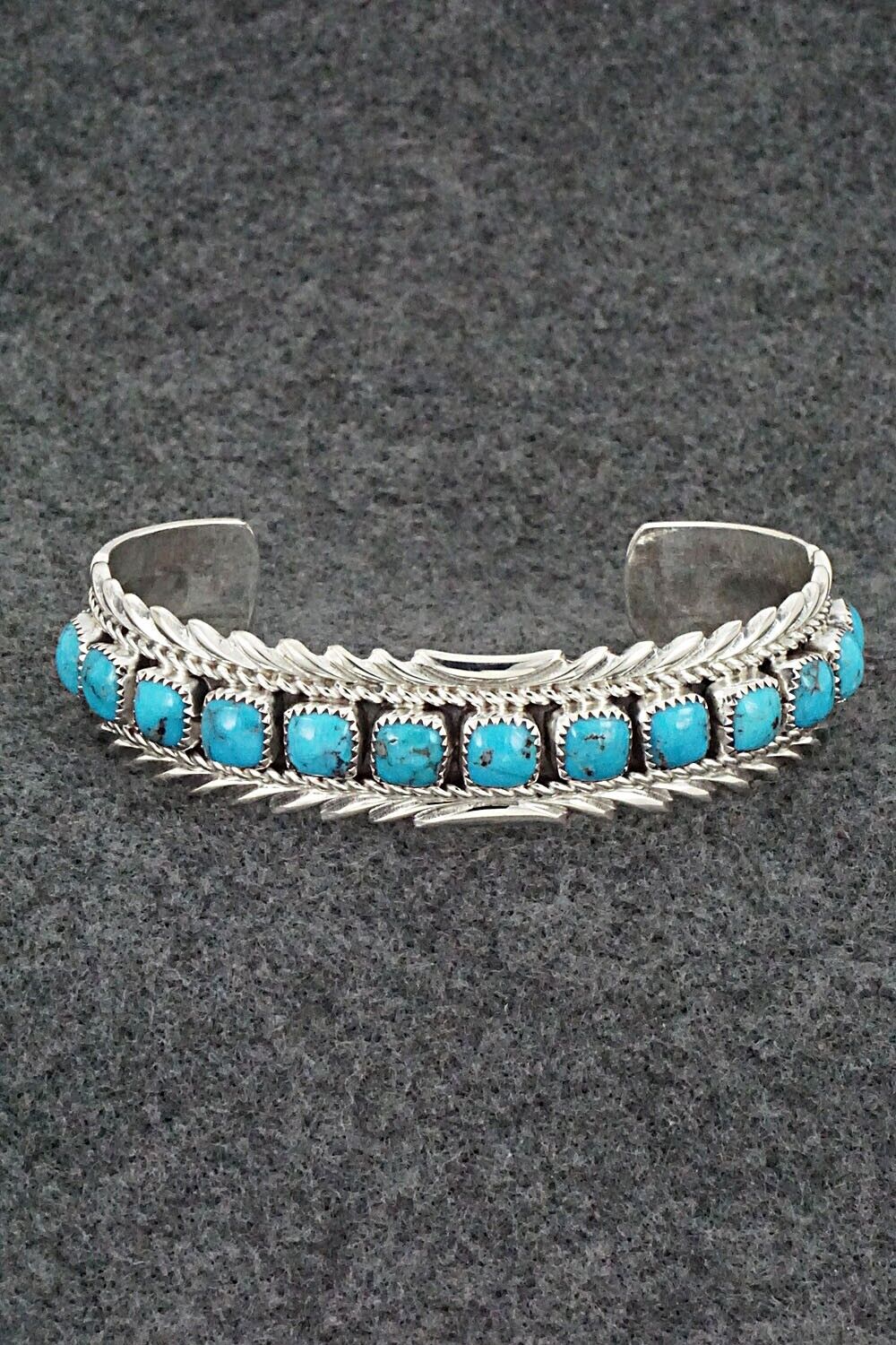 Turquoise & Sterling Silver Bracelet - Anthony Brown